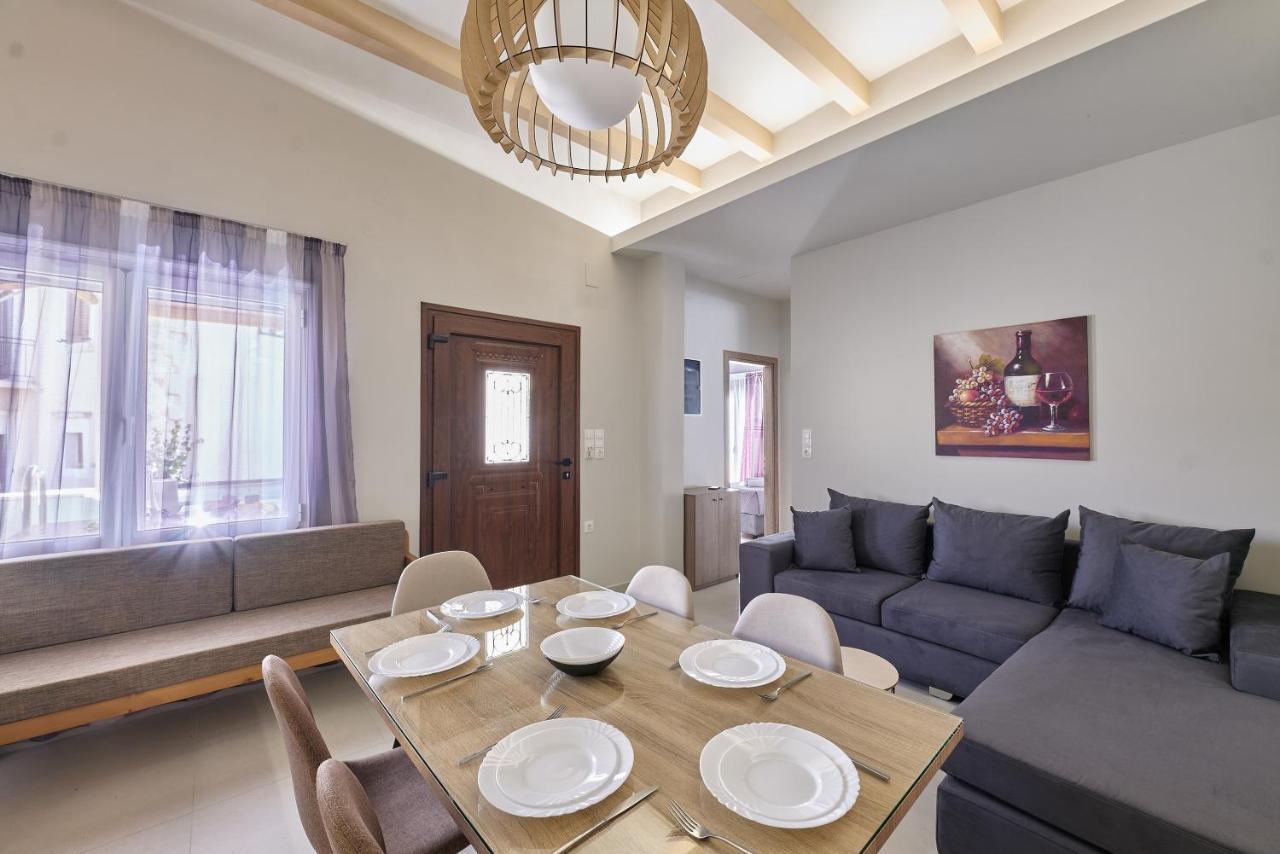 2 Bedroom Villa With Heated Swimming Pool-Spa Whirlpool-Bbq! Melidhonion  Ngoại thất bức ảnh